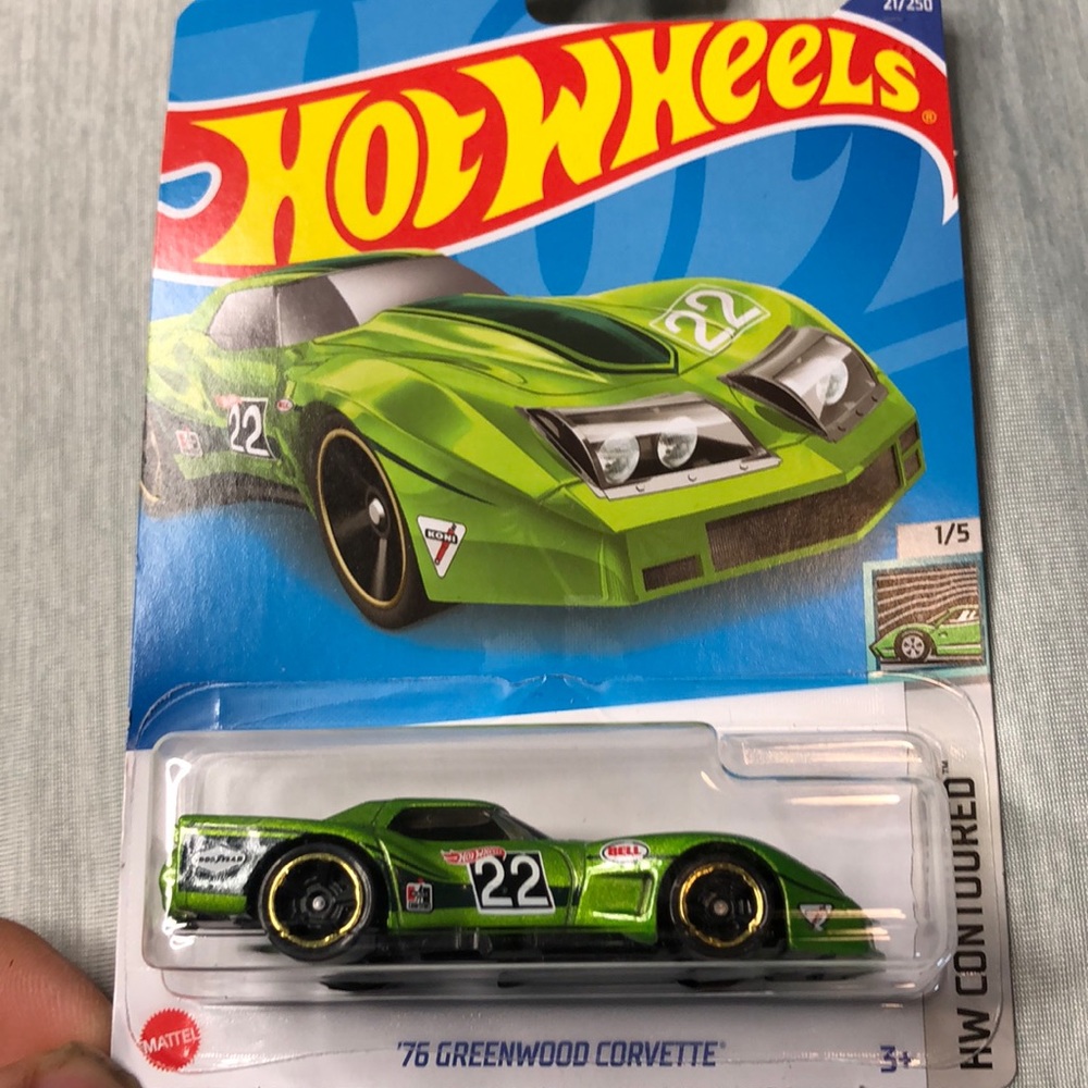 76’ Greenwood Corvette Hot wheels